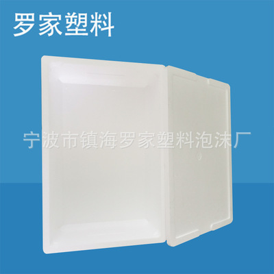 厂家直销 高密度泡沫箱 6公斤硬质发泡防震泡沫保鲜箱定制批发